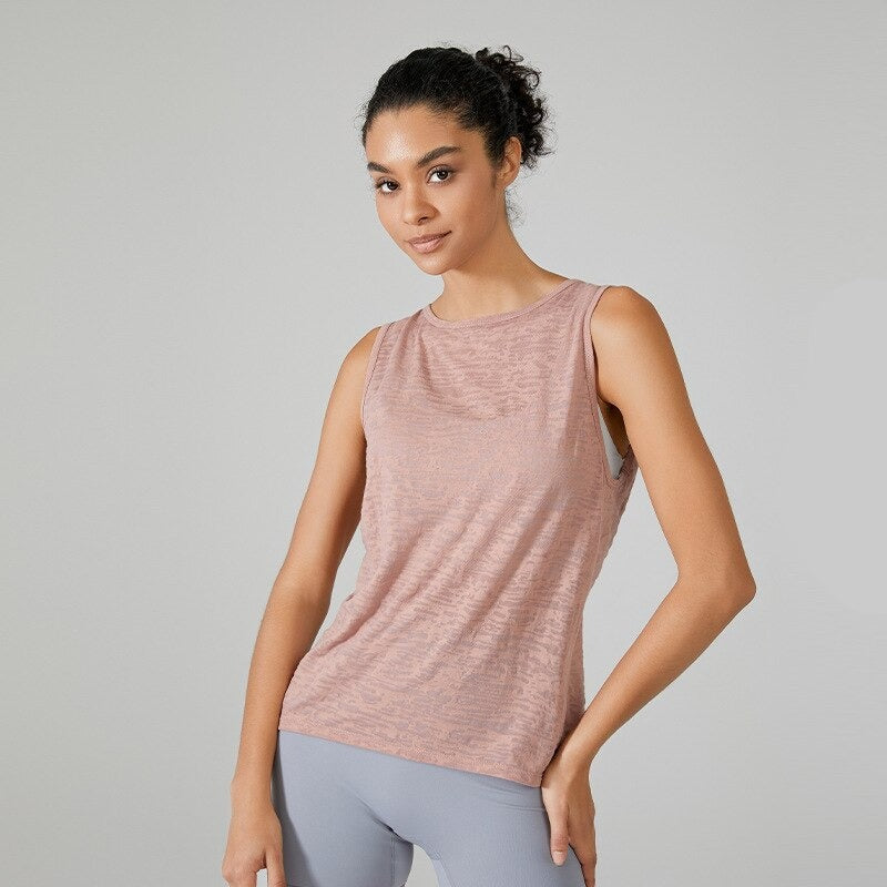 Yoga Ananda tank top - Pink / S