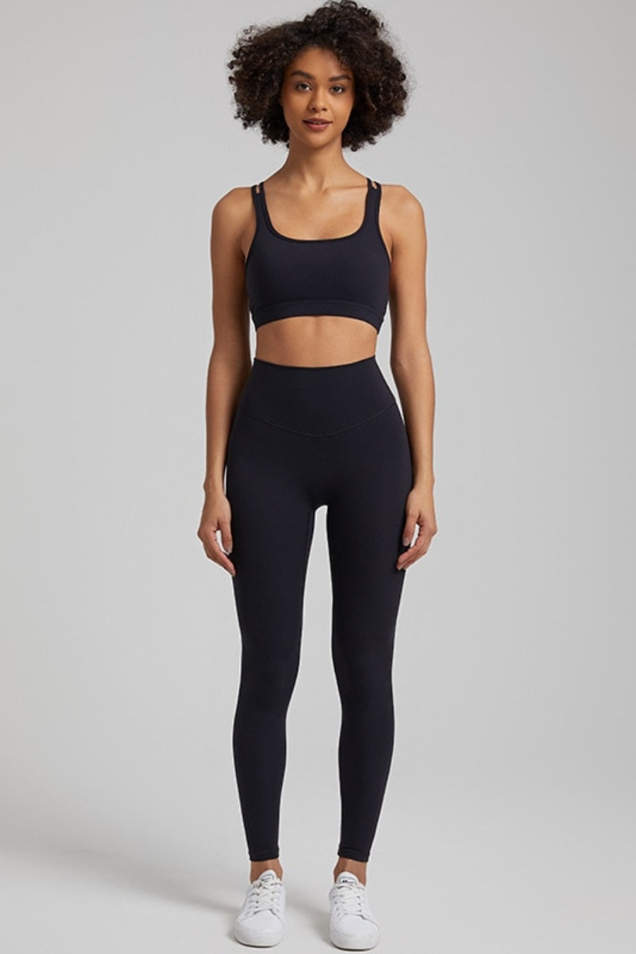 Satnam women's yoga set - black / S