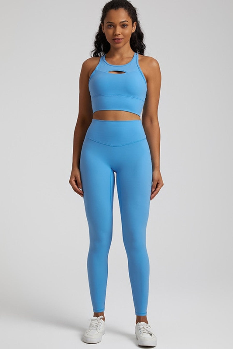 Ujjayi Women's Yoga Set - light blue / S