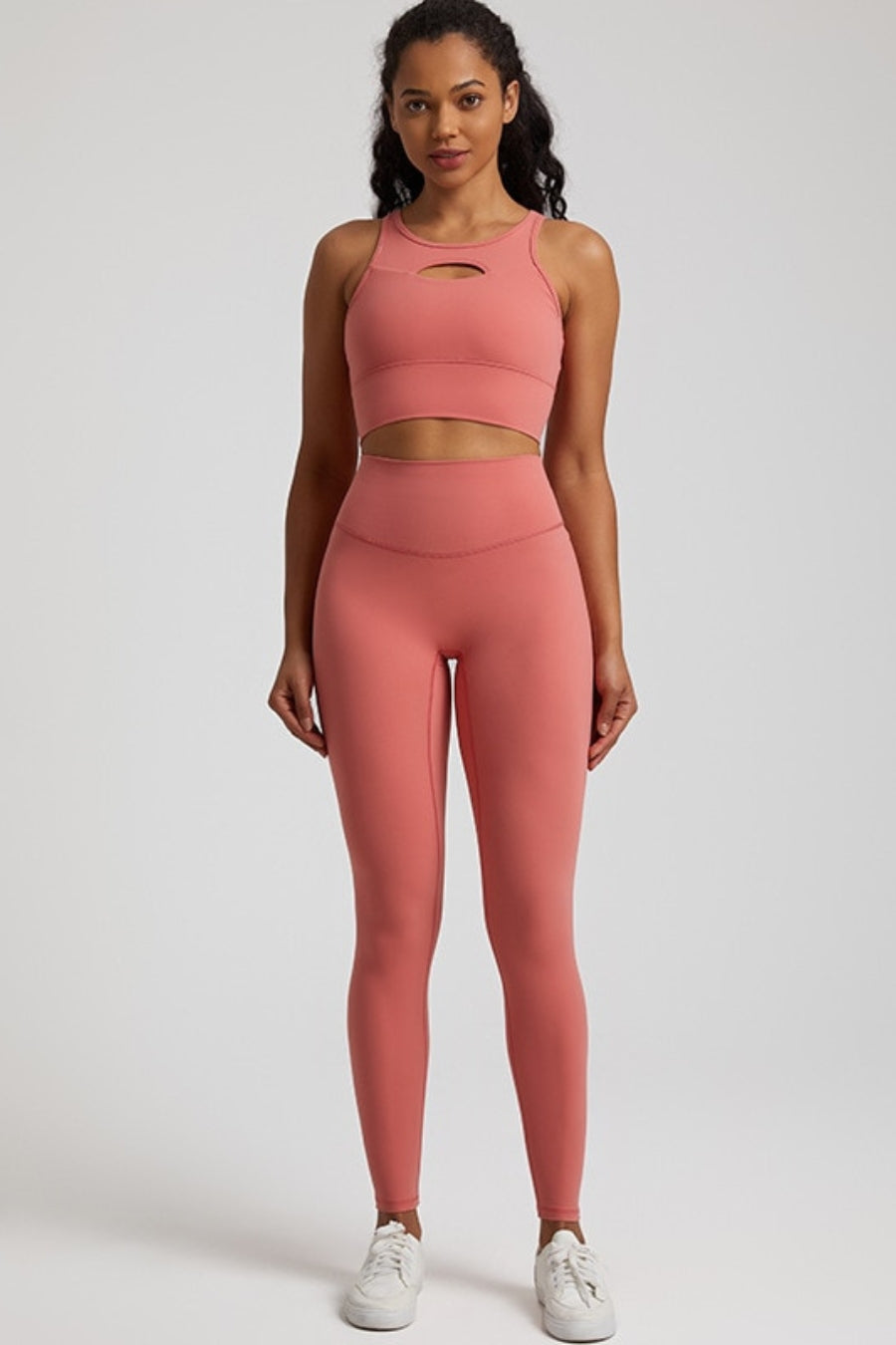 Ujjayi Women's Yoga Set - pink / S