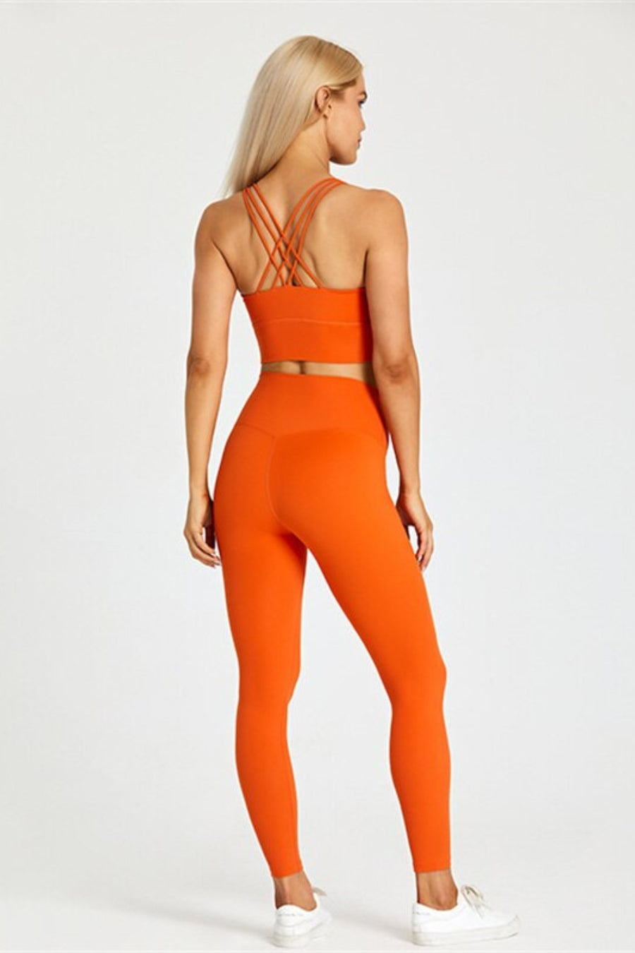 Yoga Om set - Orange / S